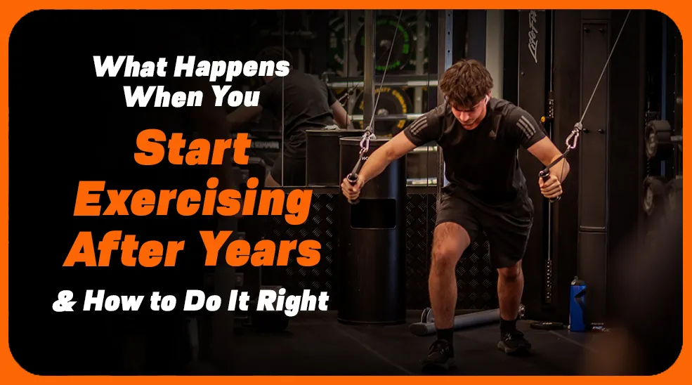 start exercising