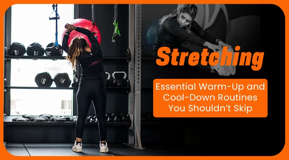stretching